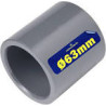 Manguito de PVC Presión 63 mm x 2
