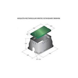 Arqueta Rectangular para 4 a 5 Válvulas