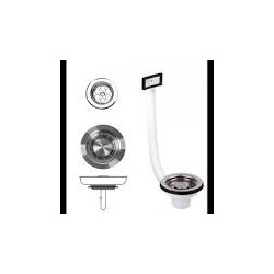 Válvula de Desagüe con Rebosadero 1 1/2