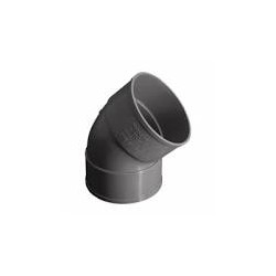 Codo PVC Sanitario 50 mm 45º Macho - Hembra