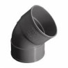 Codo PVC Sanitario 50 mm 45º Macho - Hembra