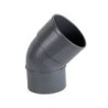Codo PVC Sanitario 50 mm 45º Macho - Hembra