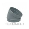 Codo PVC Sanitario 110 mm 30º Macho - Hembra