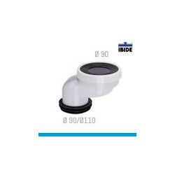 Salida Inodoro 90 mm Excéntrica