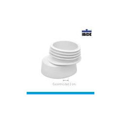 Salida Inodoro 110 mm Flexible Goma Excéntrica
