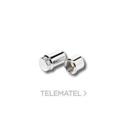 Casquillo Portaflexo Roscado Llave Empotrar