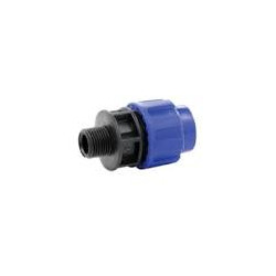 Terminal Rosca Macho de Polipropileno 50 mm x 1 1/2