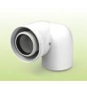 JUNKERS Codo Coaxial Condensación 60/100 90º