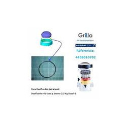 ASTRALPOOL Junta Tórica Tapa Dosificador Cloro Nueva