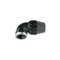 Codo de Polipropileno 50 mm x 1 1/2 Rosca Hembra