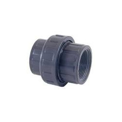 Enlace 3 Piezas de PVC Presión 1 Rosca Hembra/macho