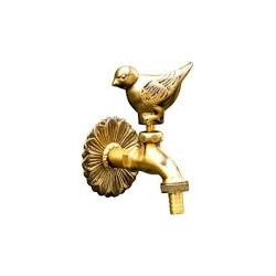 Grifo Latón Figura Pájaro