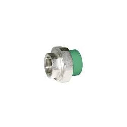 Enlace 3 Piezas de Polipropileno 20 mm x 1/2 Rosca Hembra