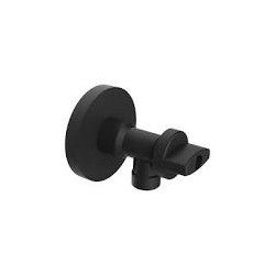 America Llave Escuadra 1/2 x 3/8 Polipropileno Negro