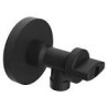 America Llave Escuadra 1/2 x 3/8 Polipropileno Negro