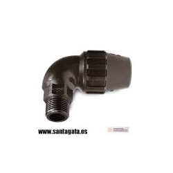 Codo Fitting 50 mm x 1 1/2 Rosca Hembra