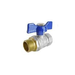 Válvula Bola Macho - Hembra 3/4 Palomilla