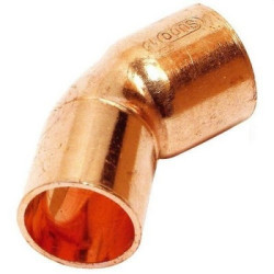 Curva de Cobre 45º Macho - Hembra 42 mm