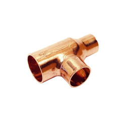 Te Reducida de Cobre 54 x 28 x 54 mm